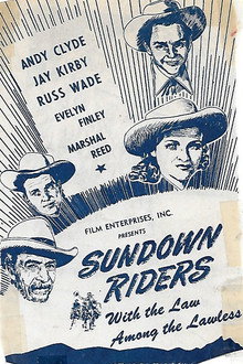 Sundown Riders poster