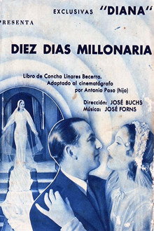 Diez días millonaria poster