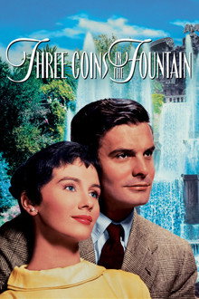 Three Coins in the Fountain poster