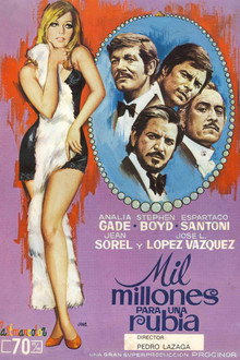 One Billion for a Blonde poster