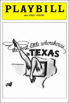 The Best Little Whorehouse in Texas poster