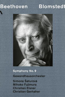 Beethoven: Symphony No. 9 Herbert Blomstedt poster