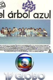 El árbol azul poster