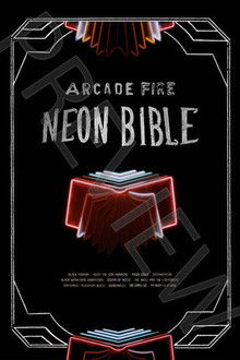 The Arcade Fire: Olympia Paris poster