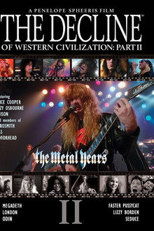 The Decline of Western Civilization Part II: The Metal Years poster
