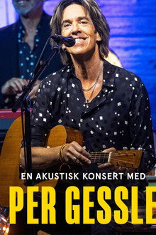 En akustisk konsert med Per Gessle poster