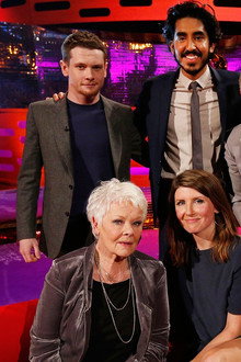 Dame Judi Dench, Dev Patel, Sharon Horgan, Rob Delaney, Jack O'Connell, First Aid Kit