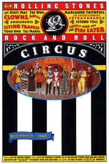 The Rolling Stones Rock and Roll Circus poster