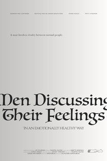 Men Discussing Their Feelings in an Emotionally Healthy Way poster