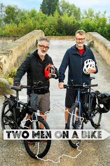 Two Men on a Bike poster