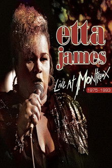 Etta James Live at Montreux 1993 poster