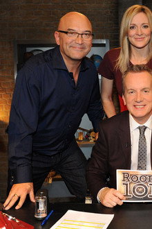 Gabby Logan, Sarah Millican, Gregg Wallace