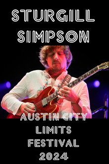 Sturgill Simpson: Live at The Austin City Limits Festival poster