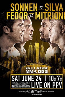 Bellator 180: Sonnen vs. Silva poster