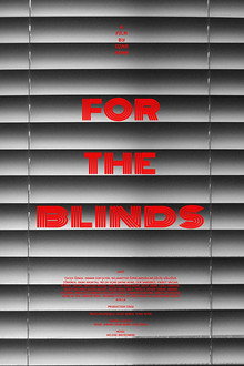 For the Blinds poster