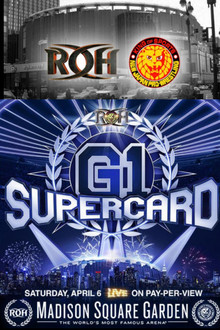 ROH & NJPW: G1 Supercard poster
