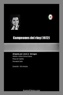 Campeones del ring poster