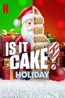 Is It Cake? Holiday poster