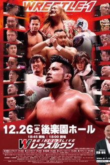 WRESTLE-1 TOUR 2018 SHINING WINTER 12.26 Korakuen Hall poster