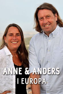 Anne og Anders i Europa poster
