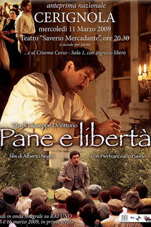 Pane e libertà poster