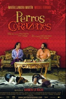 Perros corazones poster