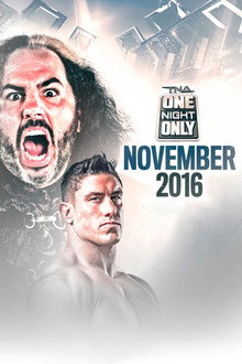 TNA One Night Only: Against All Odds 2016 poster