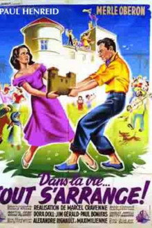 Dans la vie tout s'arrange poster