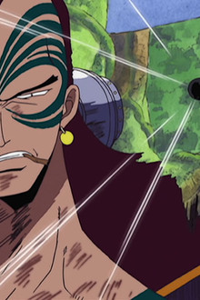 The Roaring Burn Bazooka!! Pirate Luffy vs. War Demon Wyper!