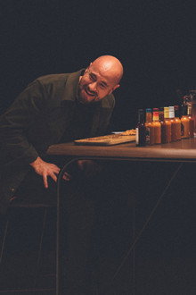 Panayotis Pascot and his global warming breath