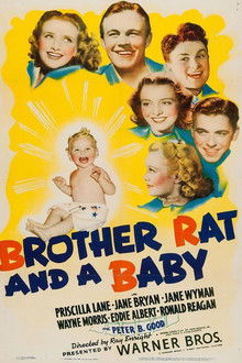 Brother Rat and a Baby poster