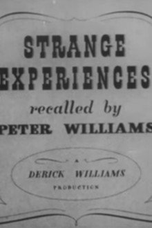 Strange Experiences poster