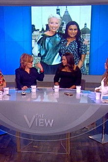 Mindy Kaling and Jeff Ross