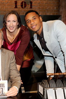 John Craven, Miranda Hart and Reggie Yates