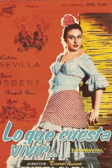 Lo que cuesta vivir poster