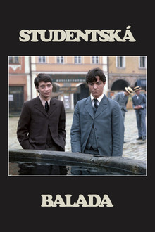 Studentská balada poster