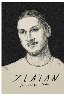 ZLATAN — For Sweden With The Times poster