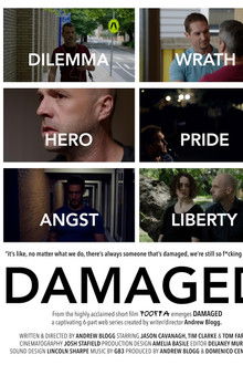 Damaged poster