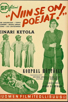 Niin se on, poijaat! poster