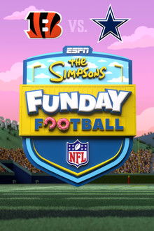 The Simpsons Funday Football poster