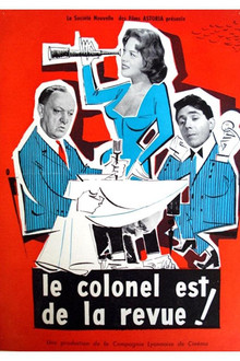 Le colonel est de la revue poster