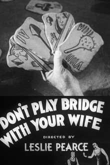 Don't Play Bridge With Your Wife poster