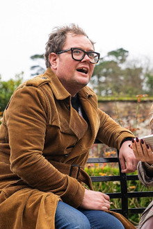 Amanda Holden and Alan Carr