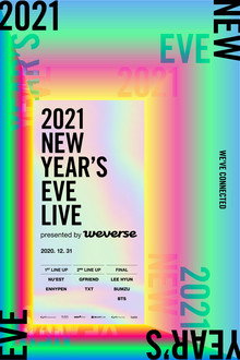 2021 NEW YEAR’S EVE LIVE presented by Weverse poster