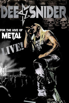 Dee Snider: For the Love of Metal Live! poster