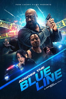 Across the blue line poster