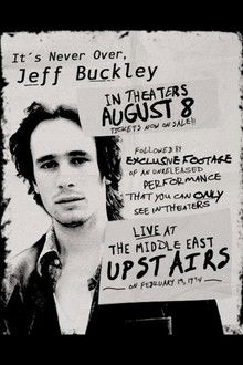 Jeff Buckley: Live at The Middle East poster