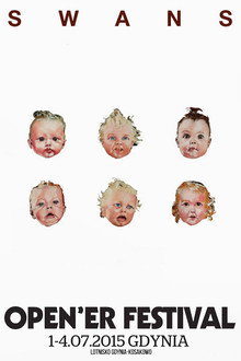 Swans: Open'er Festival, Gdynia poster