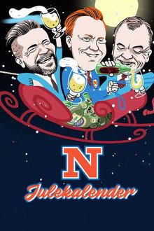 Natholdets julekalender poster