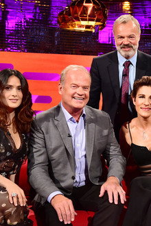 Kelsey Grammer, Tamsin Greig, Salma Hayek, Rhod Gilbert, Alicia Keys